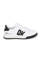 Dkny teniși din piele copii D60124.36.39 alb SS24