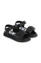 Dkny sandale din piele pentru copii negru D60127.27.35