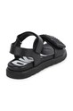 Fete Dkny sandale din piele pentru copii D60127.27.35 negru