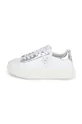 λευκό Παιδικά δερμάτινα αθλητικά παπούτσια Karl Lagerfeld
