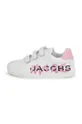 белый Детские кожаные кроссовки Marc Jacobs
