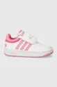 λευκό Παιδικά αθλητικά παπούτσια adidas Originals HOOPS 3.0 CF I Για κορίτσια