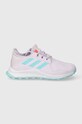 Дитячі черевики adidas Performance HOCKEY YOUNGSTAR синтетичний фіолетовий FZ5349