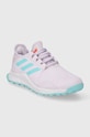 Дитячі черевики adidas Performance HOCKEY YOUNGSTAR FZ5349 фіолетовий SS24