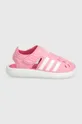 Детская обувь для купания adidas WATER SANDAL C розовый