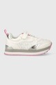 Michael Kors sneakers pentru copii MK101010 alb SS24