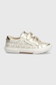 Michael Kors sneakersy dziecięce MK101011 złoty SS24