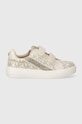Michael Kors sneakersy dziecięce MK100909 beżowy SS24