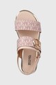 Michael Kors sandały dziecięce różowy MK100969