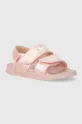 roza Otroški sandali Tommy Hilfiger Dekliški