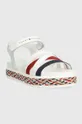 Detské sandále Tommy Hilfiger biela
