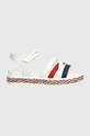 Tommy Hilfiger sandały dziecięce Planet friendly biały T3A2.33259.35.39