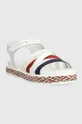 Detské sandále Tommy Hilfiger biela