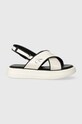 Calvin Klein Jeans sandale copii V3A2.80831.30.34 alb SS24