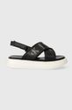 Calvin Klein Jeans sandały dziecięce V3A2.80831.30.34 czarny SS24