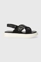 Παιδικά σανδάλια Calvin Klein Jeans V3A2.80831.35.39 μαύρο SS24