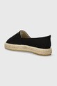 Dziewczynka Calvin Klein Jeans espadryle dziecięce V3A7.80838.35.39 czarny