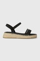 Detské sandále Calvin Klein Jeans V3A7.80839.35.39 čierna SS24