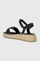 Dievča Detské sandále Calvin Klein Jeans V3A7.80839.35.39 čierna