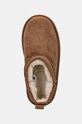 UGG śniegowce zamszowe dziecięce CLASSIC ULTRA MINI PLATFORM brązowy 1157791K