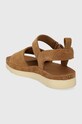 Fete UGG sandale din piele intoarsa pentru copii GOLDENSTAR 1136539K maro