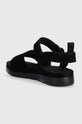 DÍVKA Dětské semišové sandály UGG GOLDENSTAR 1136539K černá