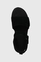 Dětské semišové sandály UGG GOLDENSTAR černá 1136539K