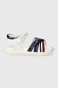 Detské sandále Tommy Hilfiger Planet friendly modrá T1A2.33235.20.23
