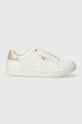 Detské tenisky Tommy Hilfiger textilný biela T3A9.33200.35.40