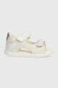 Geox sandały zamszowe SANDAL MACCHIA syntetyczny beżowy B254WA.00754.18.26