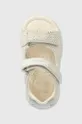 béžová Semišové sandále Geox SANDAL MACCHIA