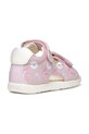 Lány Geox velúr szandál SANDAL MACCHIA B254WA.00754.18.26 rózsaszín