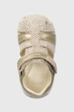 Geox sandały zamszowe dziecięce SANDAL MACCHIA beżowy B254WB.007NF.18.26