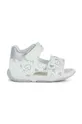 білий Дитячі сандалі Geox SANDAL TAPUZ Для дівчаток