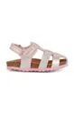 рожевий Дитячі сандалі Geox SANDAL CHALKI Для дівчаток