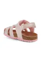 рожевий Дитячі сандалі Geox SANDAL CHALKI