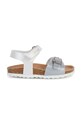Geox sandale copii SANDAL CHALKI argintiu B922RA.0NFKC.24.27