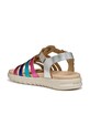 Geox sandały skórzane dziecięce SANDAL SOLEIMA różowy J35GSB.000CF.28.35