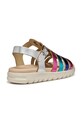 Fete Geox sandale din piele pentru copii SANDAL SOLEIMA J35GSB.000CF.36.39 roz
