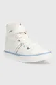 Παιδικά πάνινα παπούτσια Geox GISLI λευκό