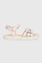 рожевий Дитячі сандалі Geox SANDAL HAITI Для дівчаток