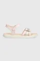 рожевий Дитячі сандалі Geox SANDAL HAITI Для дівчаток