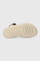 Dječje kožne sandale Geox SANDAL SOLEIMA J45GSA.000CF.24.27 srebrna