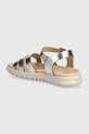 Dziewczynka Geox sandały dziecięce SANDAL SOLEIMA J45GSA.000CF.28.35 srebrny