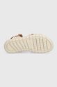 Dječje kožne sandale Geox SANDAL SOLEIMA J45GSA.000CF.36.39 zlatna