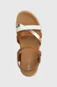 hnedá Detské kožené sandále Geox SANDAL SOLEIMA