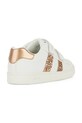 Dziewczynka Geox sneakersy dziecięce ECLYPER J45LRA.000BC.24.27 biały