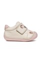 Geox incaltaminte din piele pentru copii TUTIM B3540B.00085. roz AW24