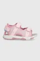 рожевий Дитячі сандалі Geox SANDAL MULTY Для дівчаток