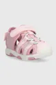 Дитячі сандалі Geox SANDAL MULTY рожевий